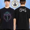 The Ghost Skeletour World Tour Dated List 2025 Exclusive Itin Tee Skeleton Artwork Merchandise Two Sided T-Shirt