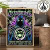 The Offspring Camden Supercharged Worldwide Tour 2025 Concert Poster At Freedom Mortgage Pavillion On July 29 2025 Home Decor Poster Canvas