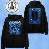 The Offspring Supercharged Worldwide In ’25 Rose Skull 2025 Ladies Tour Tee Merchandise Two Sided T-Shirt