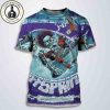 Primus Raleigh 2025 Onward And Upward Summer Tour Concert Poster At Red Hat Amphitheater On July 23 2025 All Over Print T-Shirt