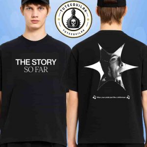 The Story So Far New Album 2025 Exclusive Tee Letterman Merch Two Sided T-Shirt