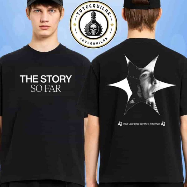 The Story So Far New Album 2025 Exclusive Tee Letterman Merch Two Sided T-Shirt
