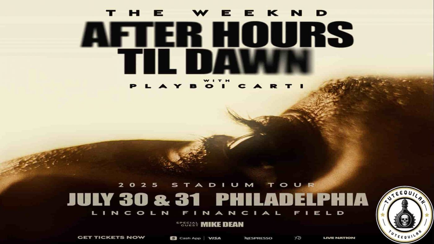The Weeknd After Hours Til Dawn Tour 2025 Philadelphia Show at Lincoln Financial Field on July 30 31