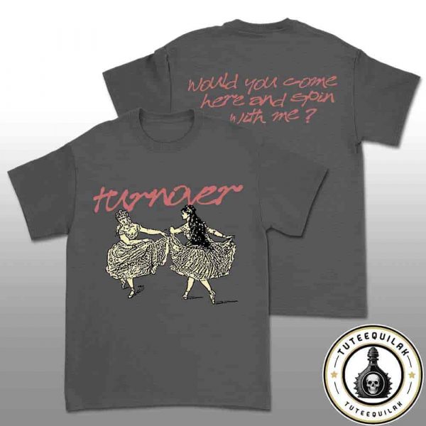 Turnover Band Merchandise 2025 Dizzy Two Sided Fan Gifts T-Shirt