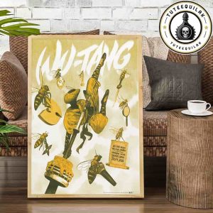 Wu-Tang Clan Forever The Final World Tour 2025 Concert Poster In Toronto Canada On July 14 2025 At Scotiabank Arena Home Decor Poster Canvas