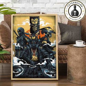 Wu-Tang Clan New York 2025 Forever The Final Chamber Poster Samurai DJ At Madison Square Garden On July 16 2025 Home Decor Poster Canvas