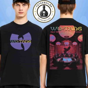 Wu-Tang Clan Philadelphia 2025 Forever The Final Chamber Venue Tee At Wells Fargo Center On July 18 2025 Merch Two Sided T-Shirt