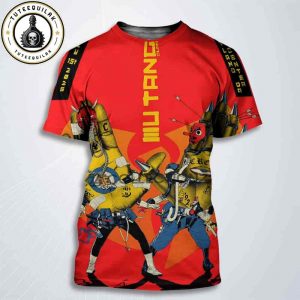 Wu-Tang Clan Forever The Final Chamber World Tour 2025 Shaolin Showdown Poster In Portland OR On July 1st At Moda Center All Over Print T-Shirt
