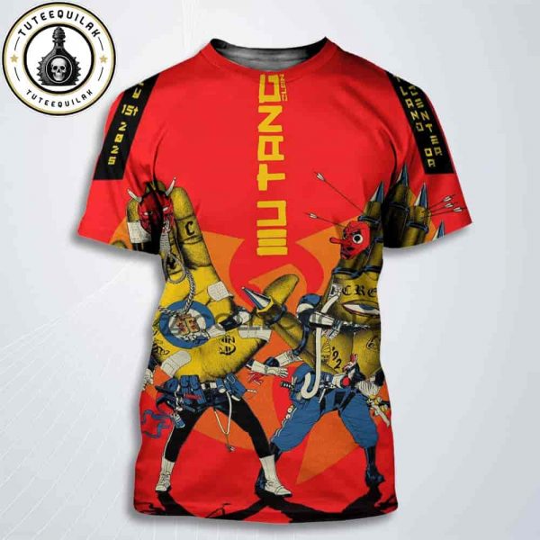 Wu-Tang Clan Forever The Final Chamber World Tour 2025 Shaolin Showdown Poster In Portland OR On July 1st At Moda Center All Over Print T-Shirt