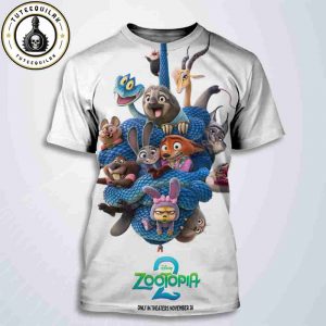 Zootopia 2 Movie Release Only In Theaters On November 26 2025 Home All Over Print T-Shirt
