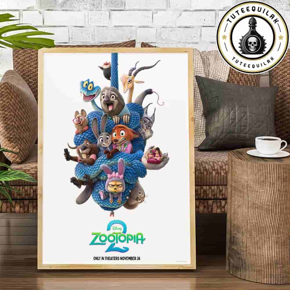 Zootopia 2 Movie Release Only In Theaters On November 26 2025 Home Decor Poster Canvas Zootopia 2 Movie Release Only In Theaters On November 26 2025 Home Decor Poster Canvas